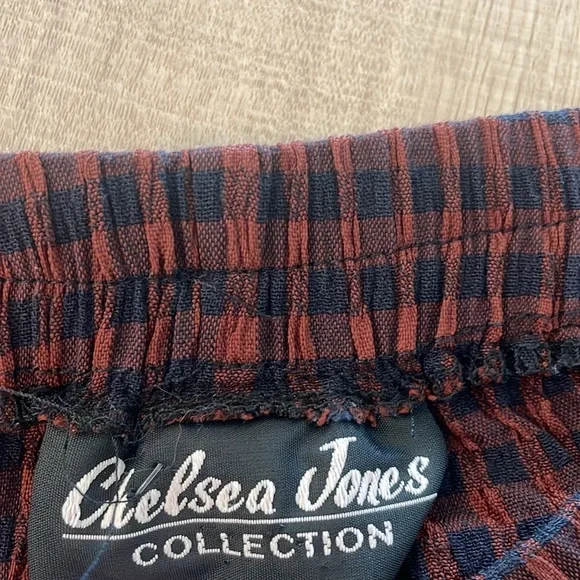 Gingham plaid trousers - Picture 2 of 9